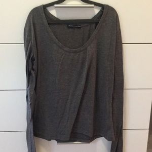 Brandy melville scoop neck tee